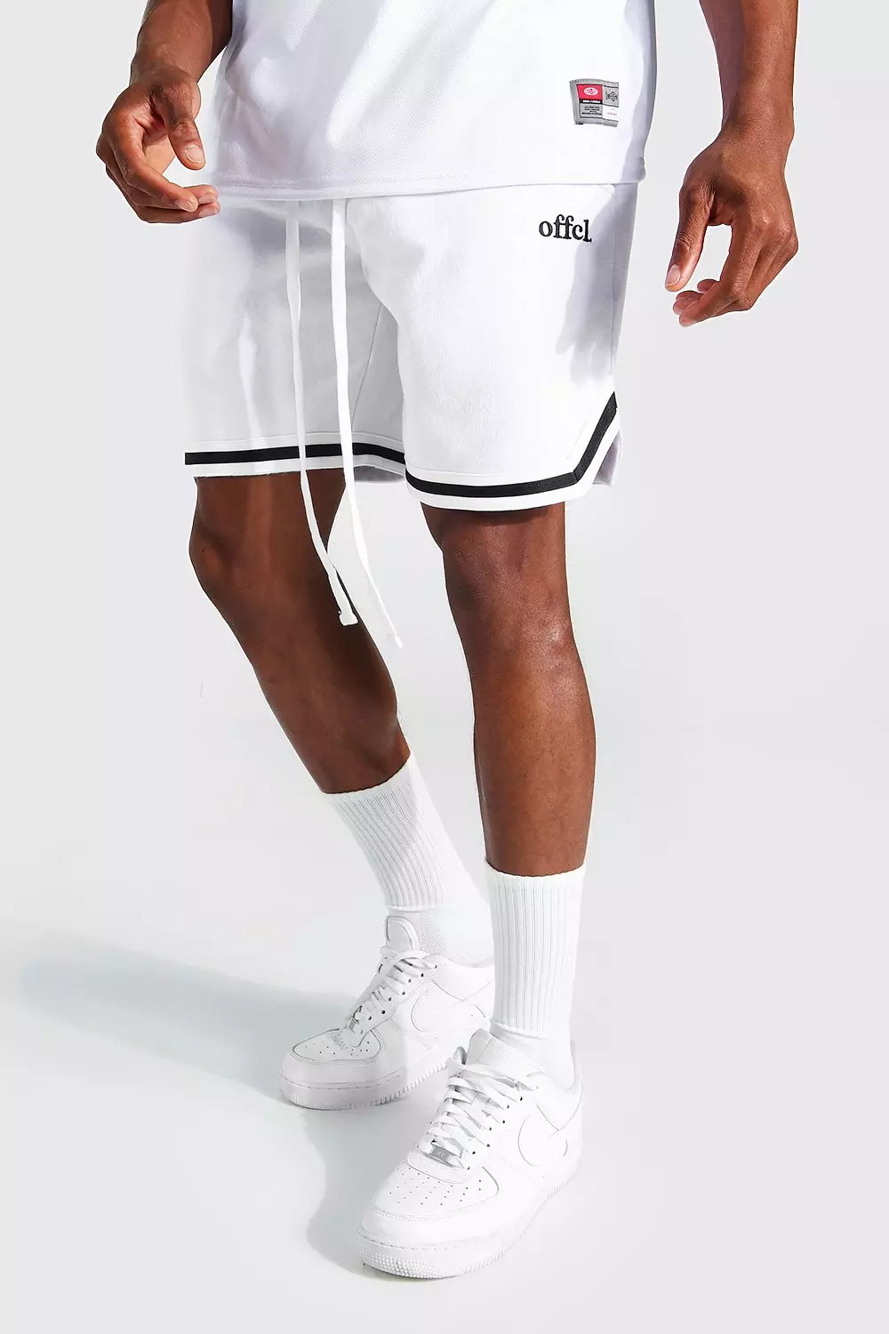 Offcl Basketball Jersey Shorts With Tape