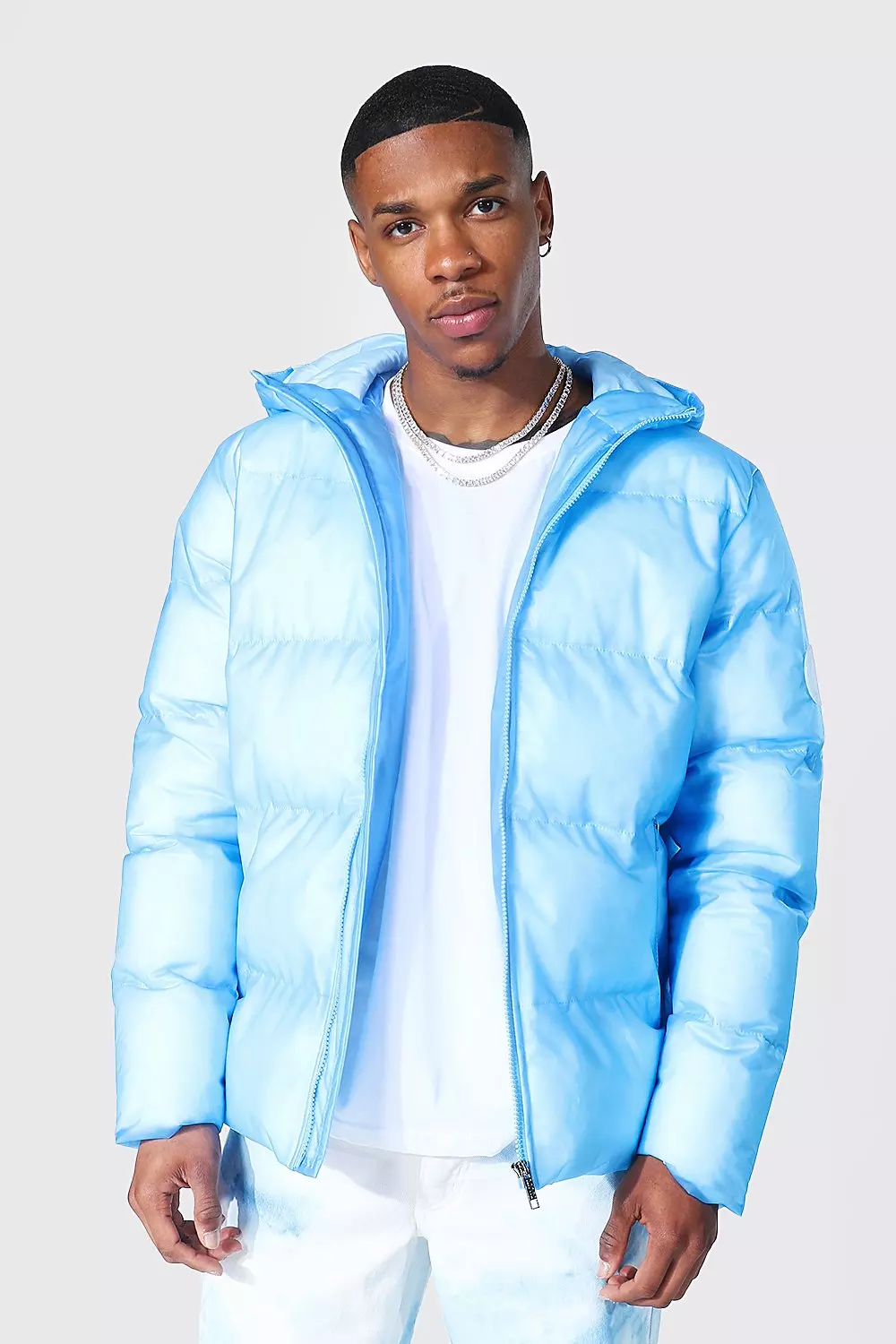 Boohooman store puffer coat