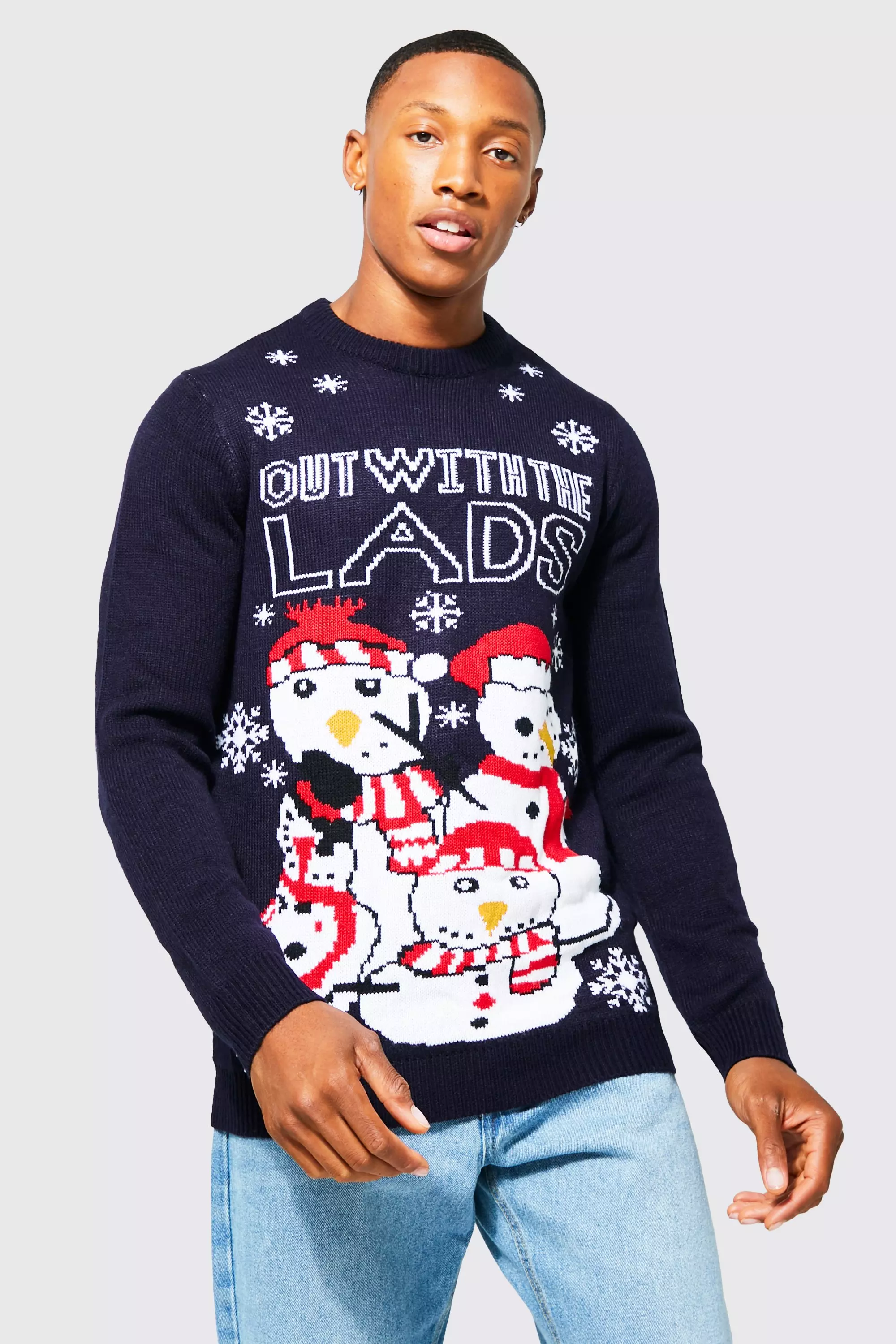 Out with the 2025 lads christmas jumper