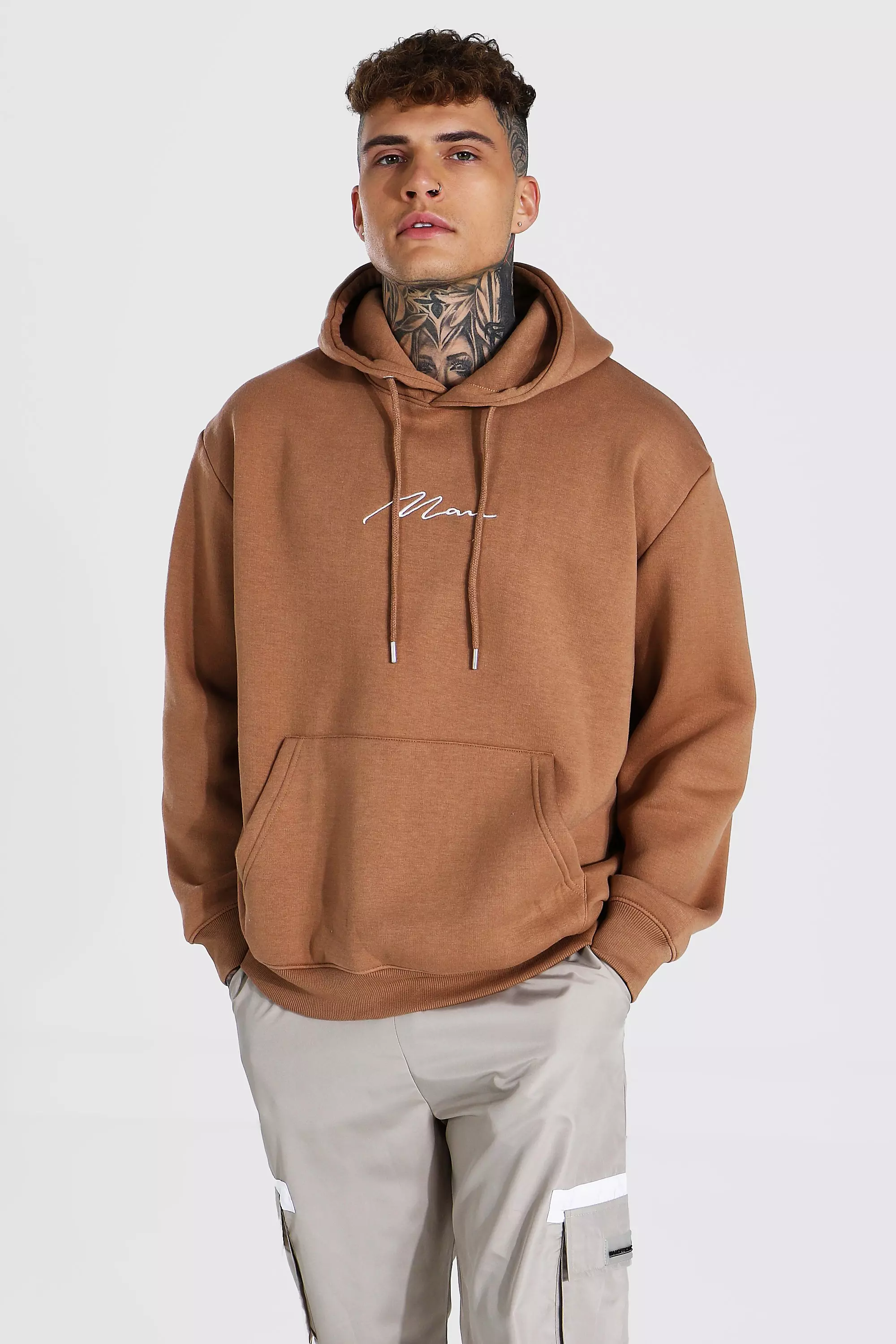 Mens hoodies online boohooman