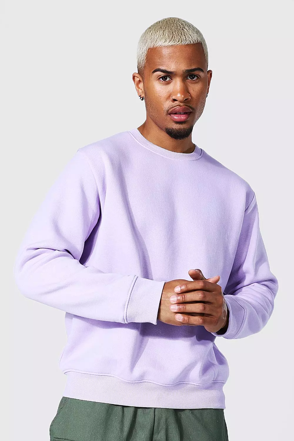 Lilac best sale sweatshirt mens
