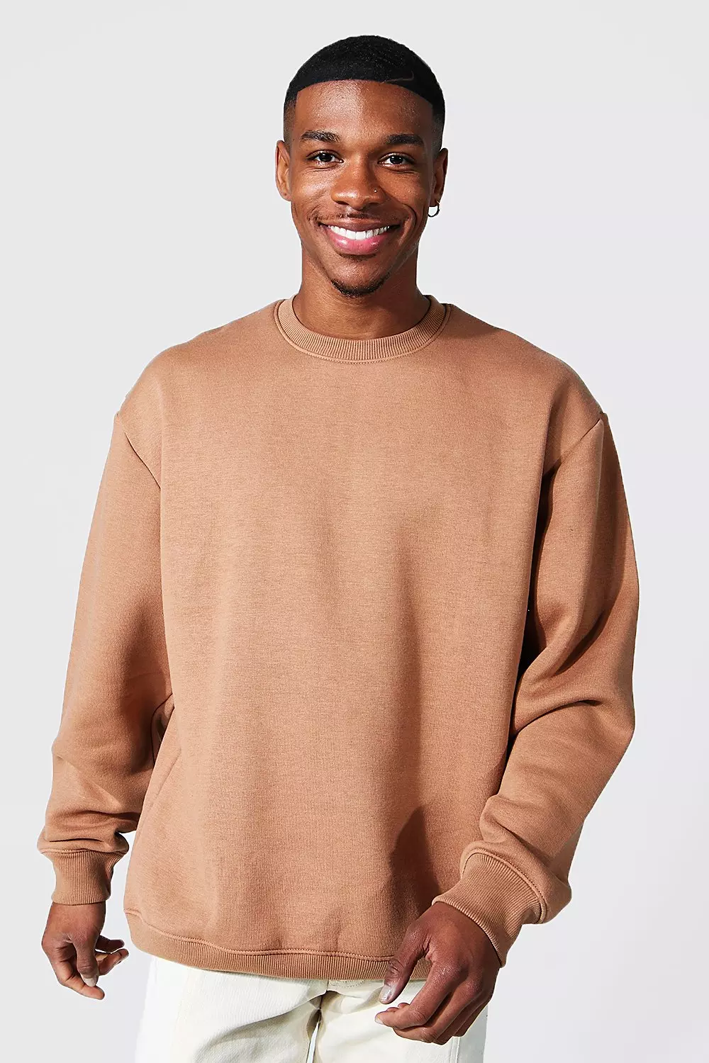 Oversized Crew Neck Sweatshirt