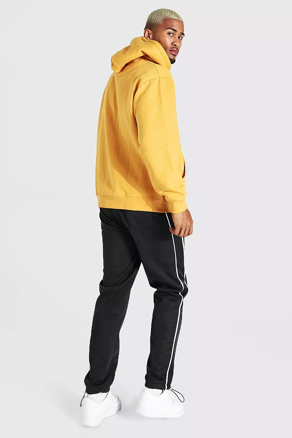 Mustard oversized outlet hoodie