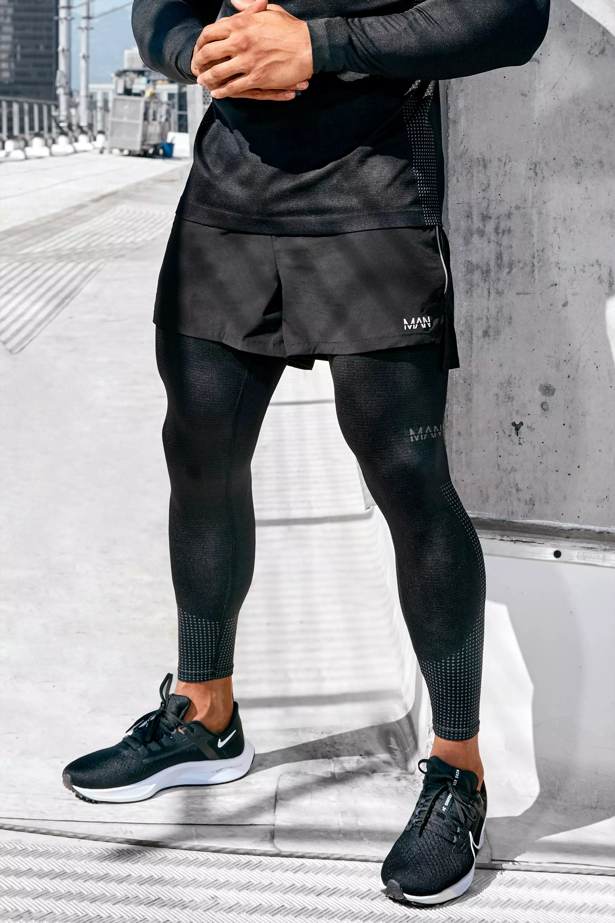 Nahtlose Man Active Leggings