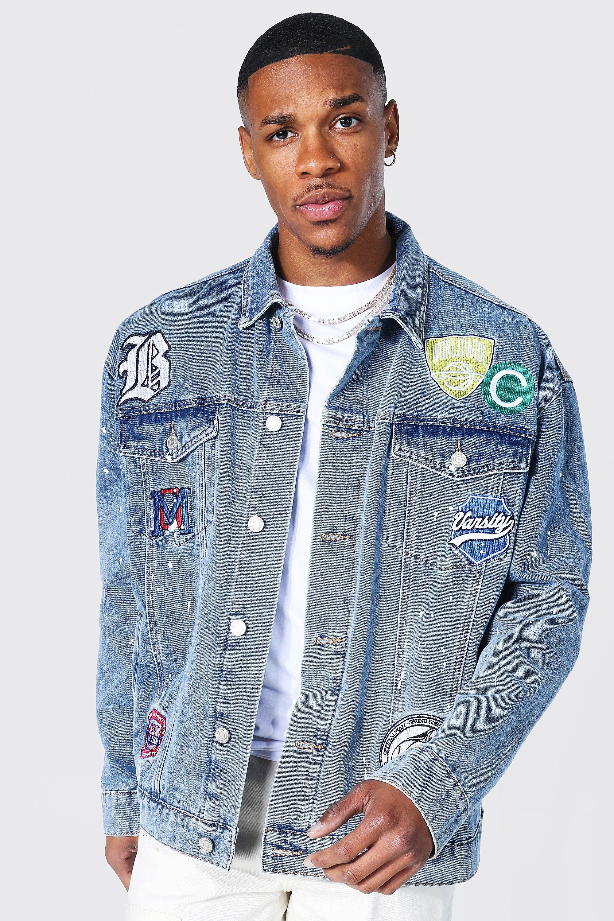 denim jacket ice blue