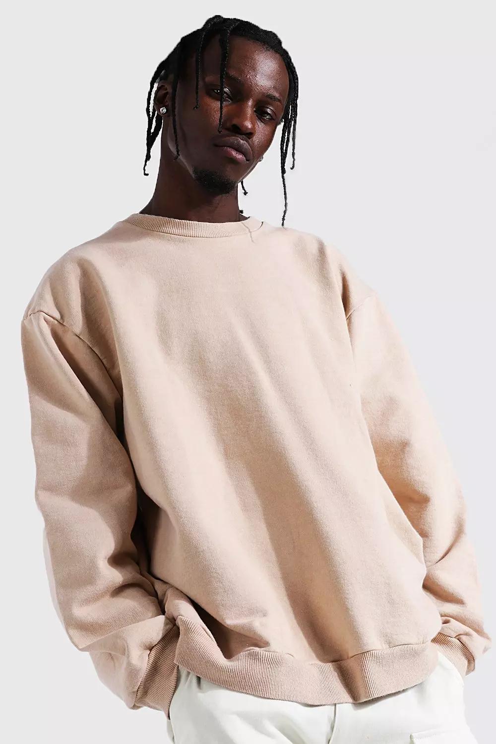 Oversized Washed Sweatshirt