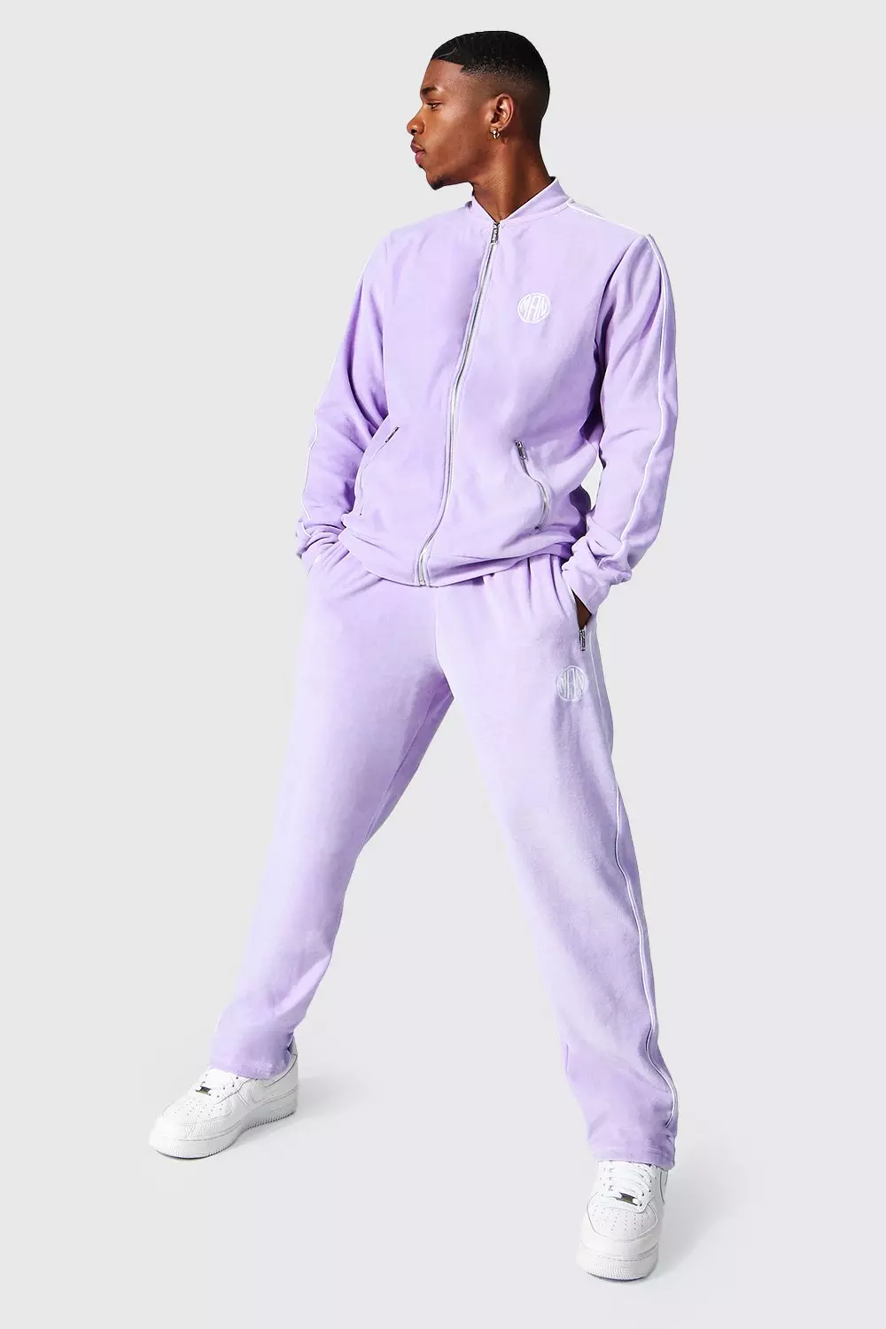  Purple Tracksuit Men