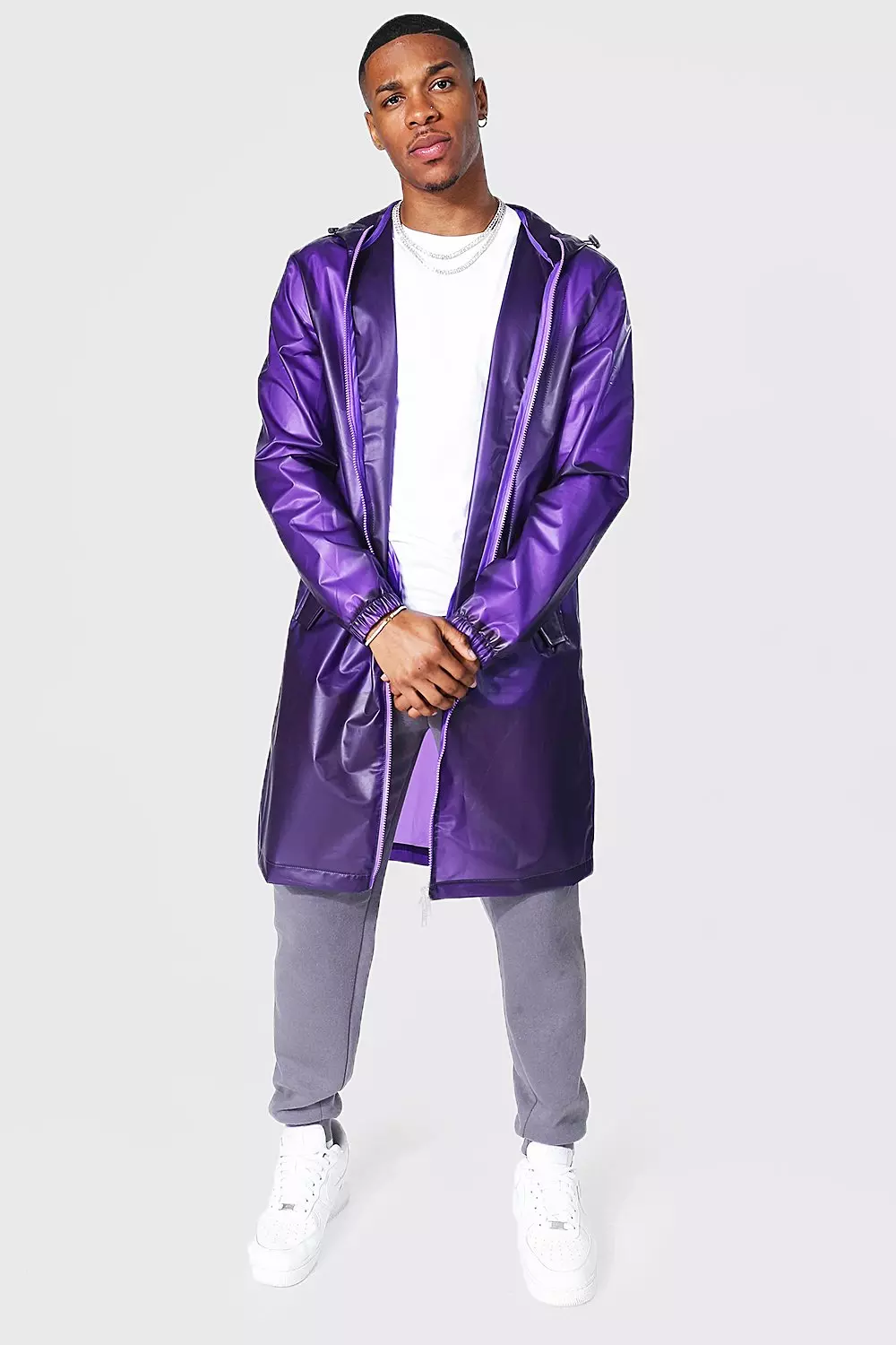 Rubber mac hot sale coat