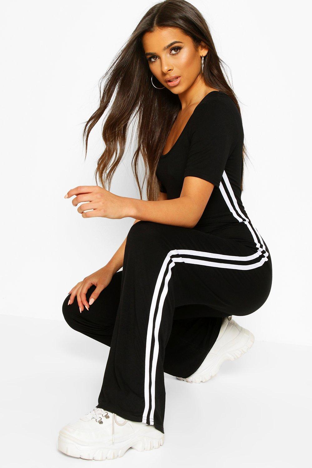 short sleeve lounge jumpsuit