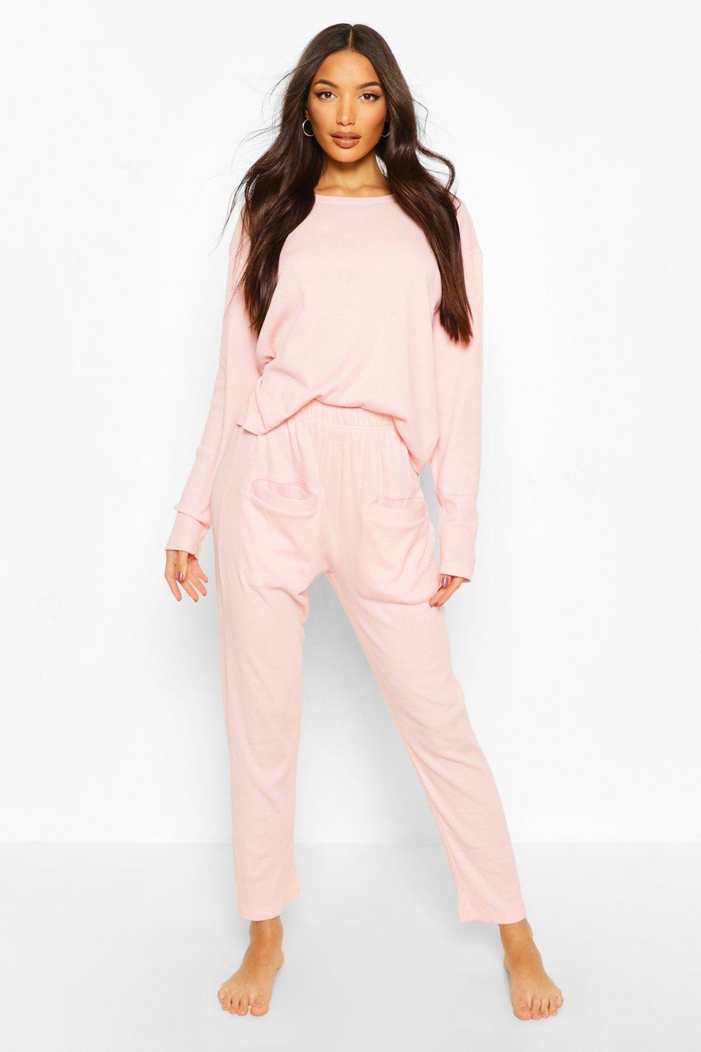 

Mix & Match Ribbed PJ Bottoms, Blush