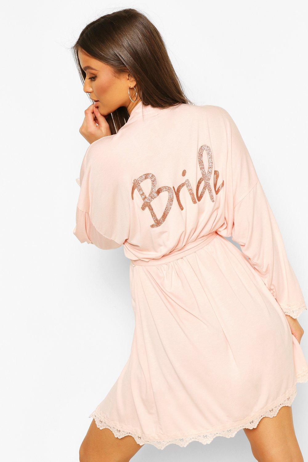 

Bride Soft Oversized Robe, Blush