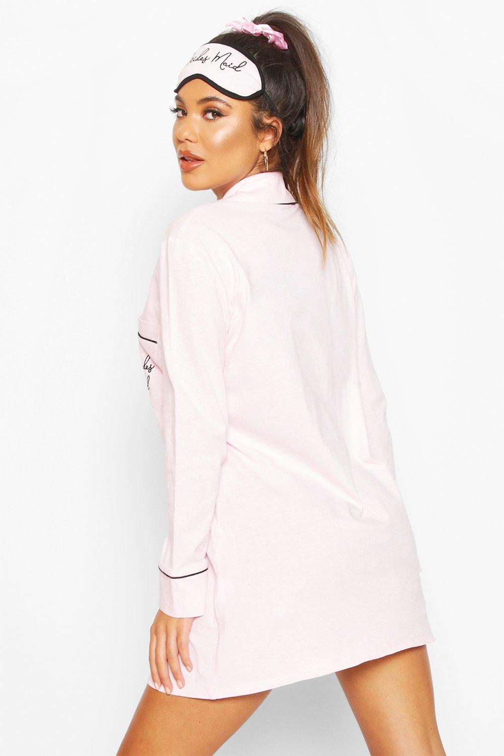 

Bridesmaid 3pc Nightie Set, Blush