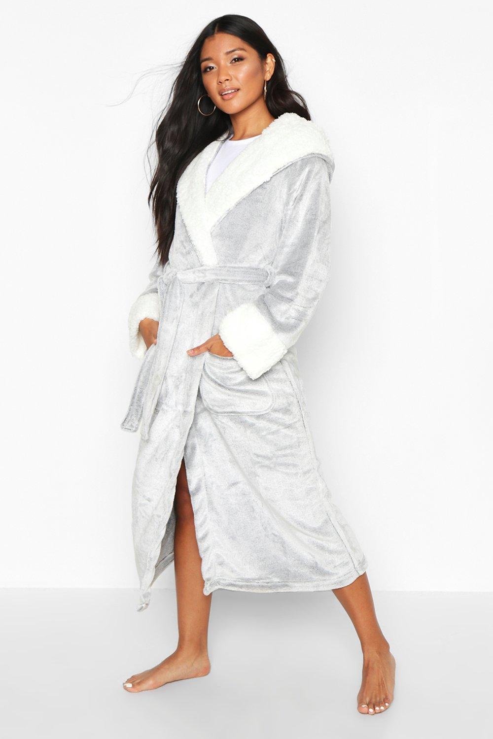 luxury fleece dressing gowns