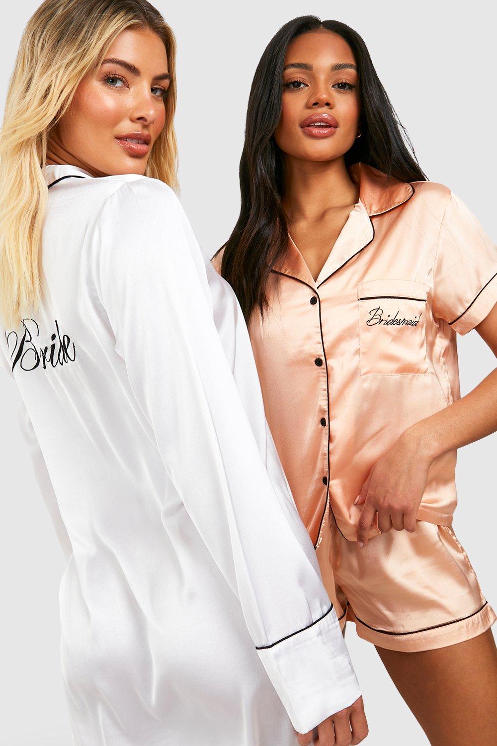 boohoo bridesmaid pyjamas