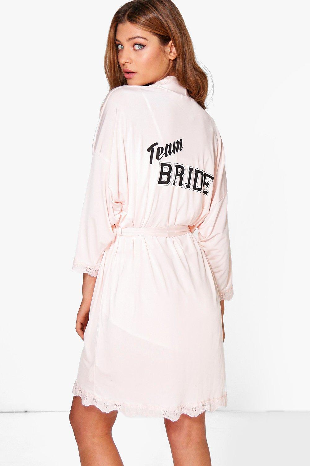 team bride dressing gown