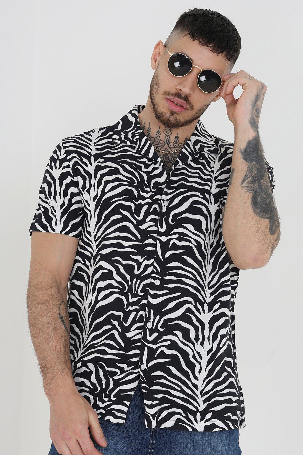 Short Sleeve Print Shirt