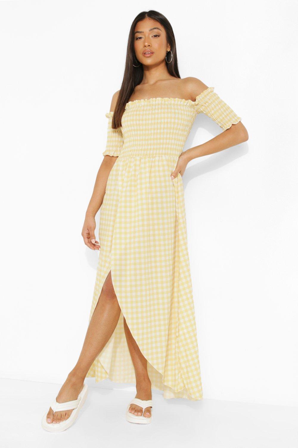 deluxe wrap front maxi dress