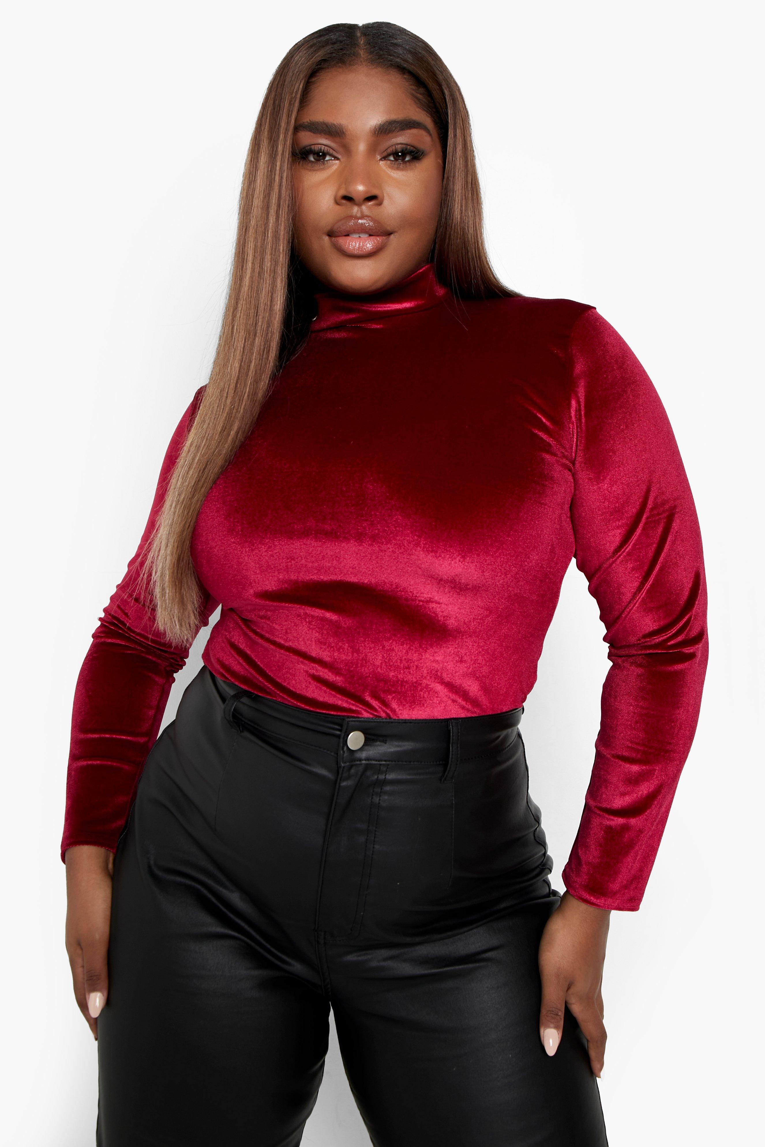velvet one piece long sleeve