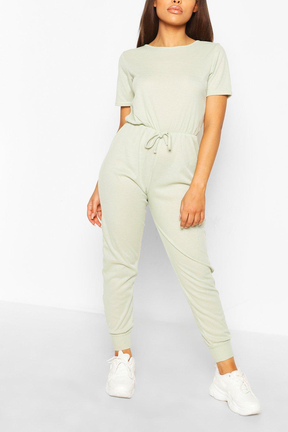 petite jogger jumpsuit