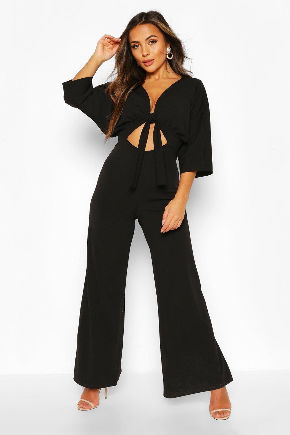 petite cut out jumpsuit