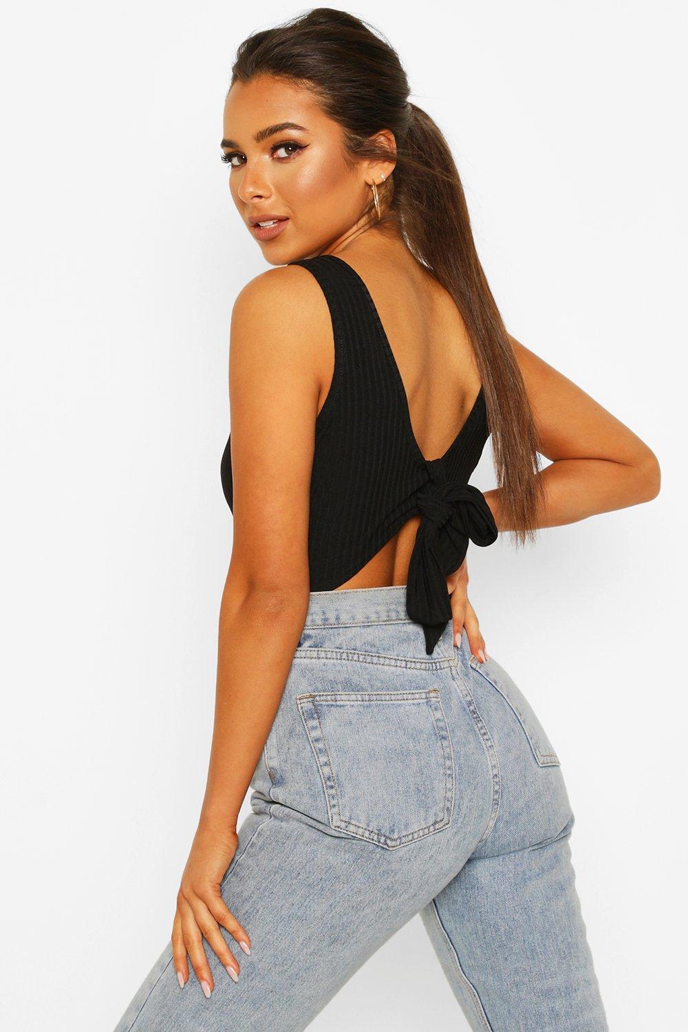 tie back bodysuit