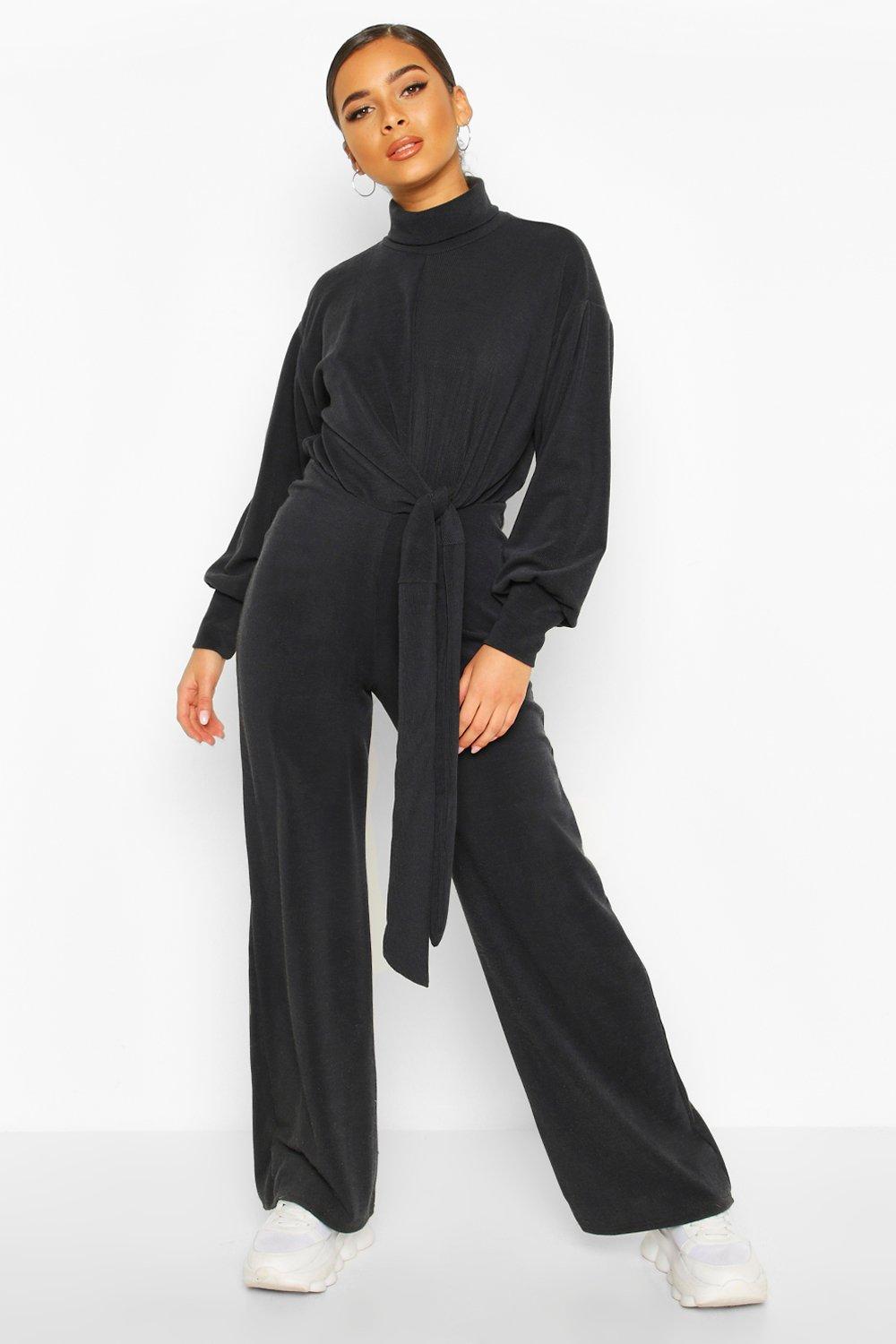 petite wide leg jumpsuits uk