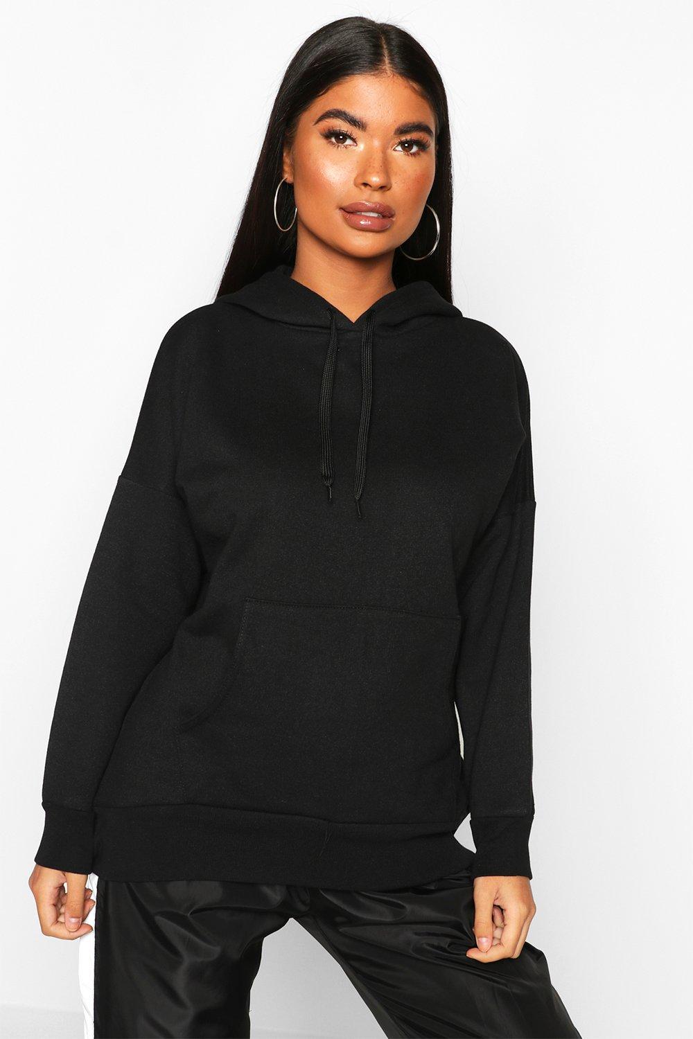 boohoo black hoodie