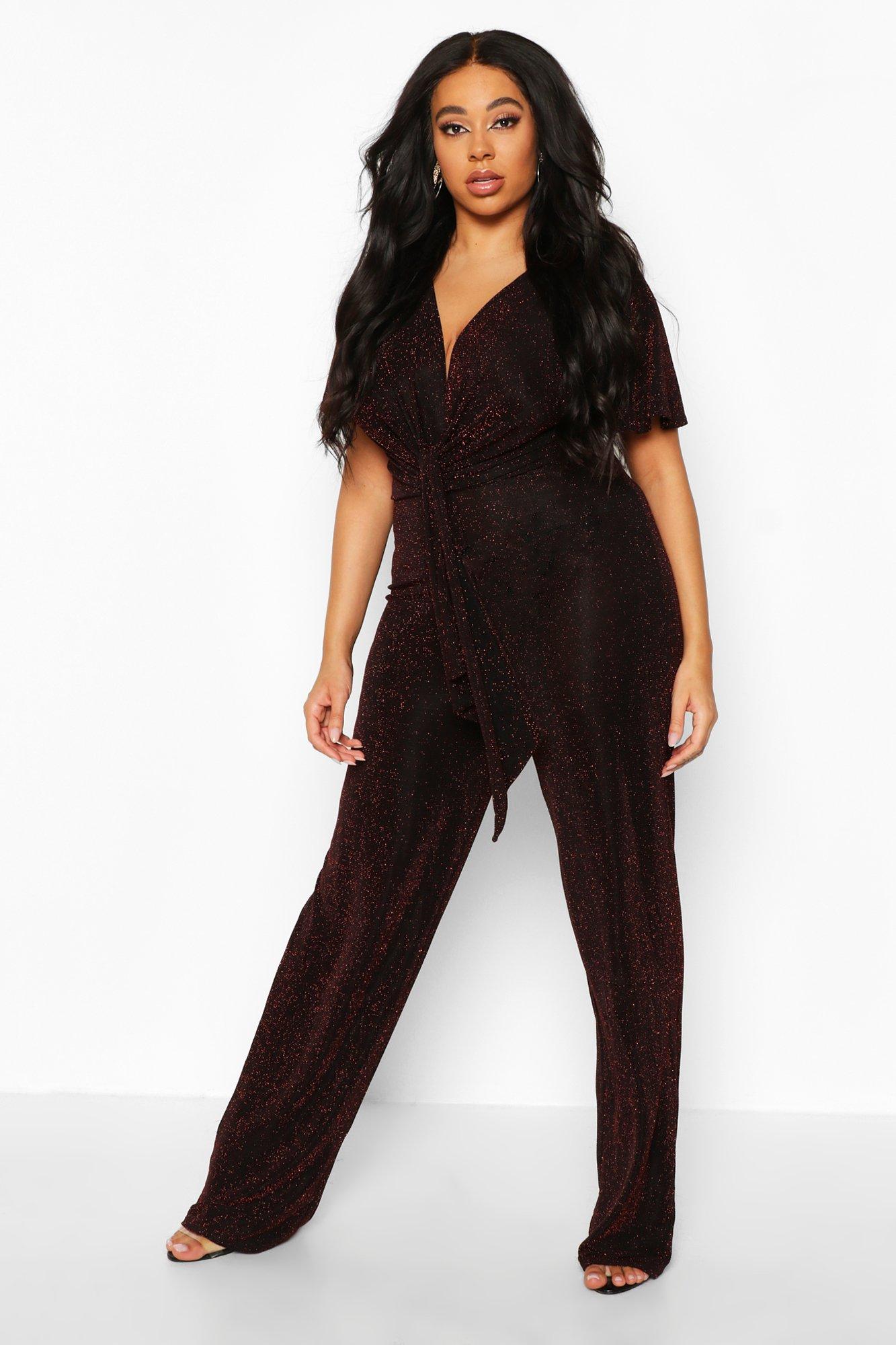 boohoo jumpsuits size 16