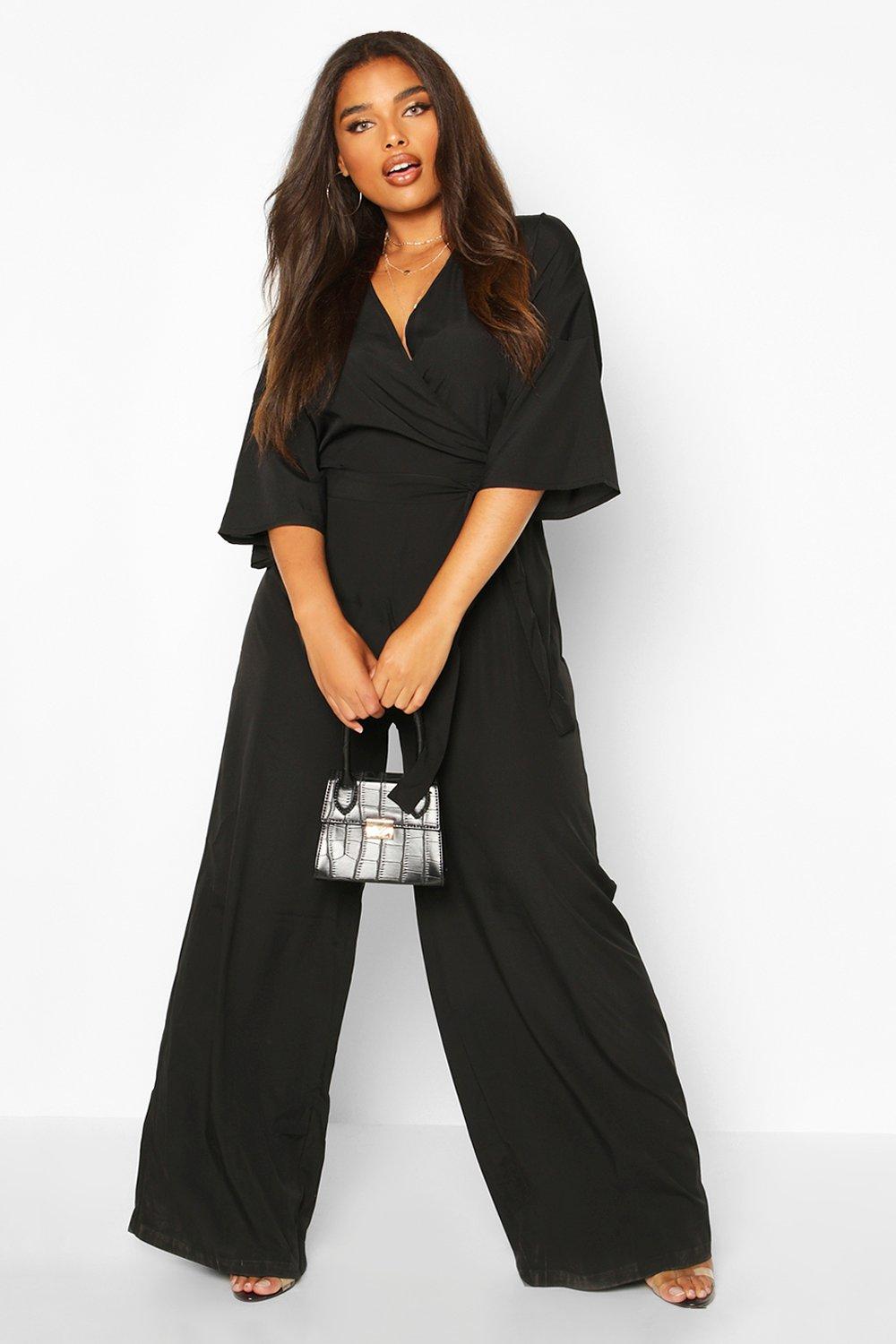 boohoo plus jumpsuit