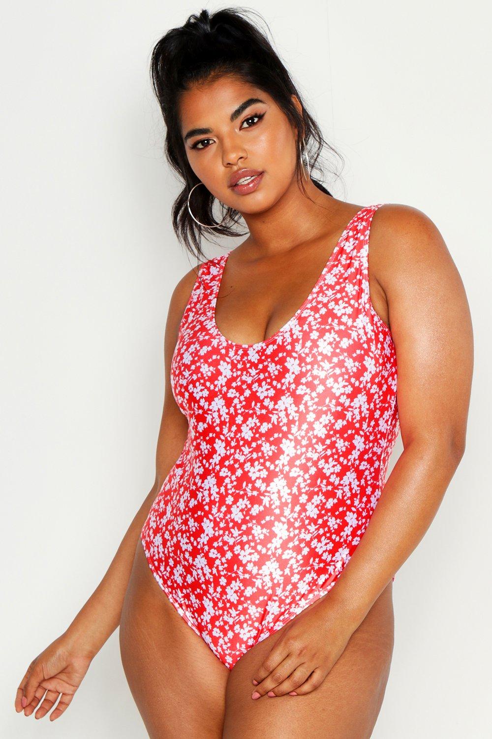 boohoo plus swim