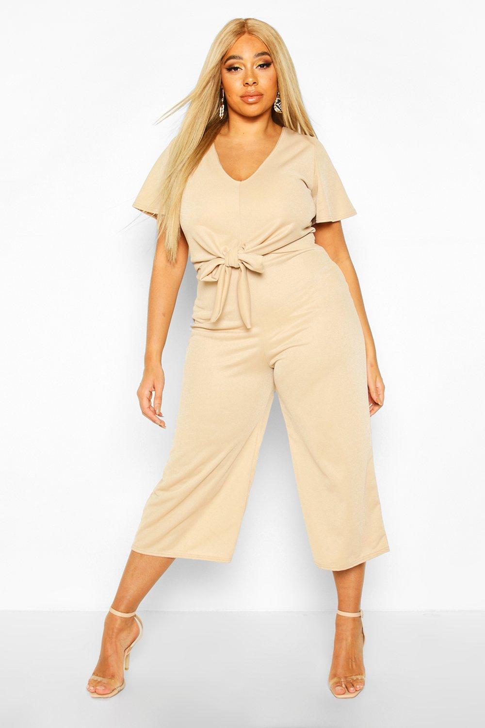 plus culotte jumpsuit