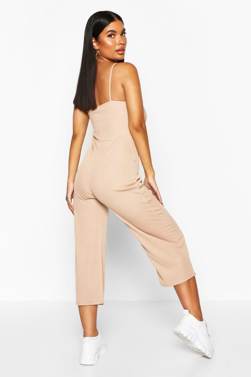 black culotte jumpsuit petite