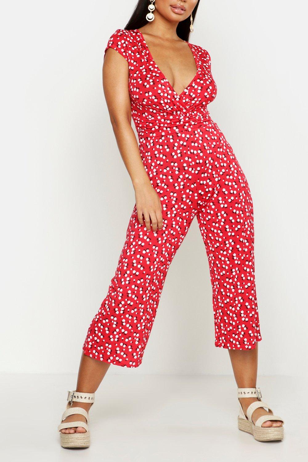 ditsy jumpsuit