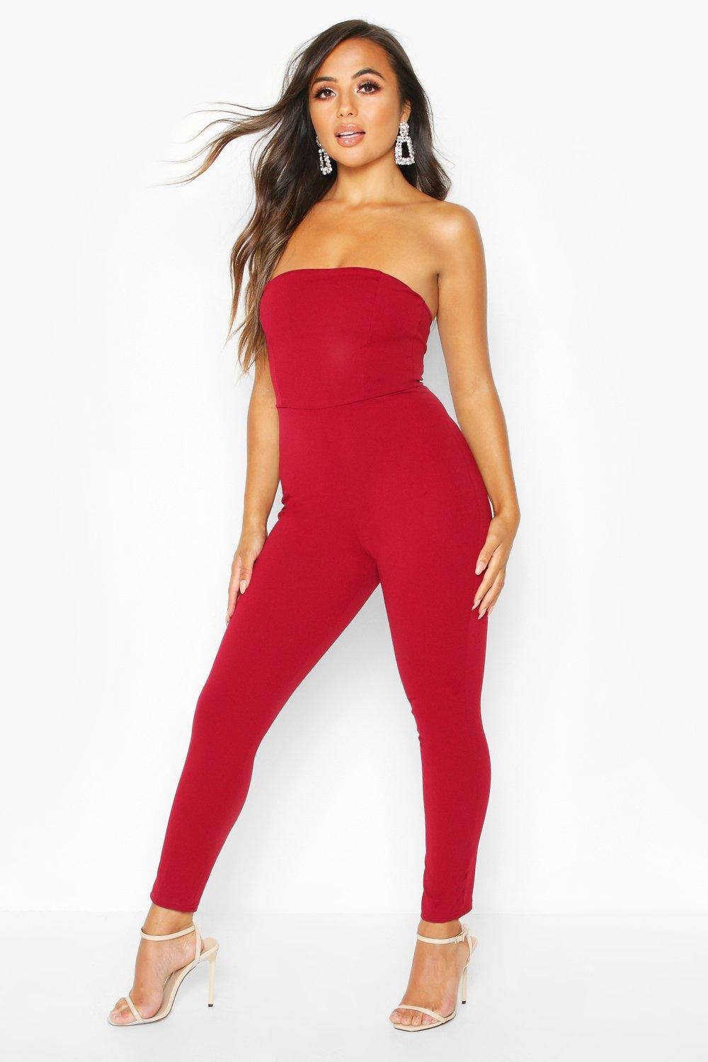 ladies straight leg jumpsuits