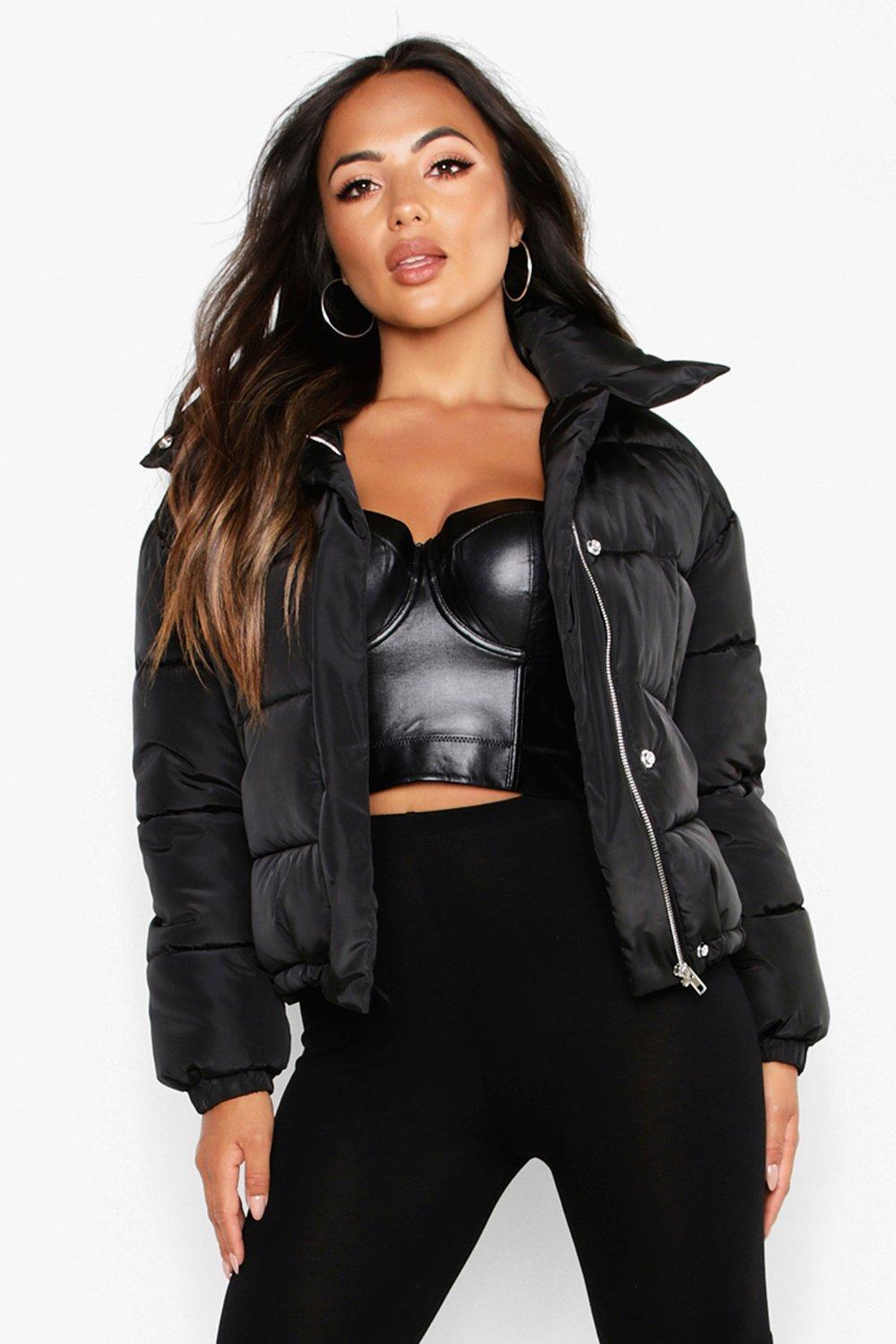 

Petite — Куртка с мягкой подкладкой с карманом, Black