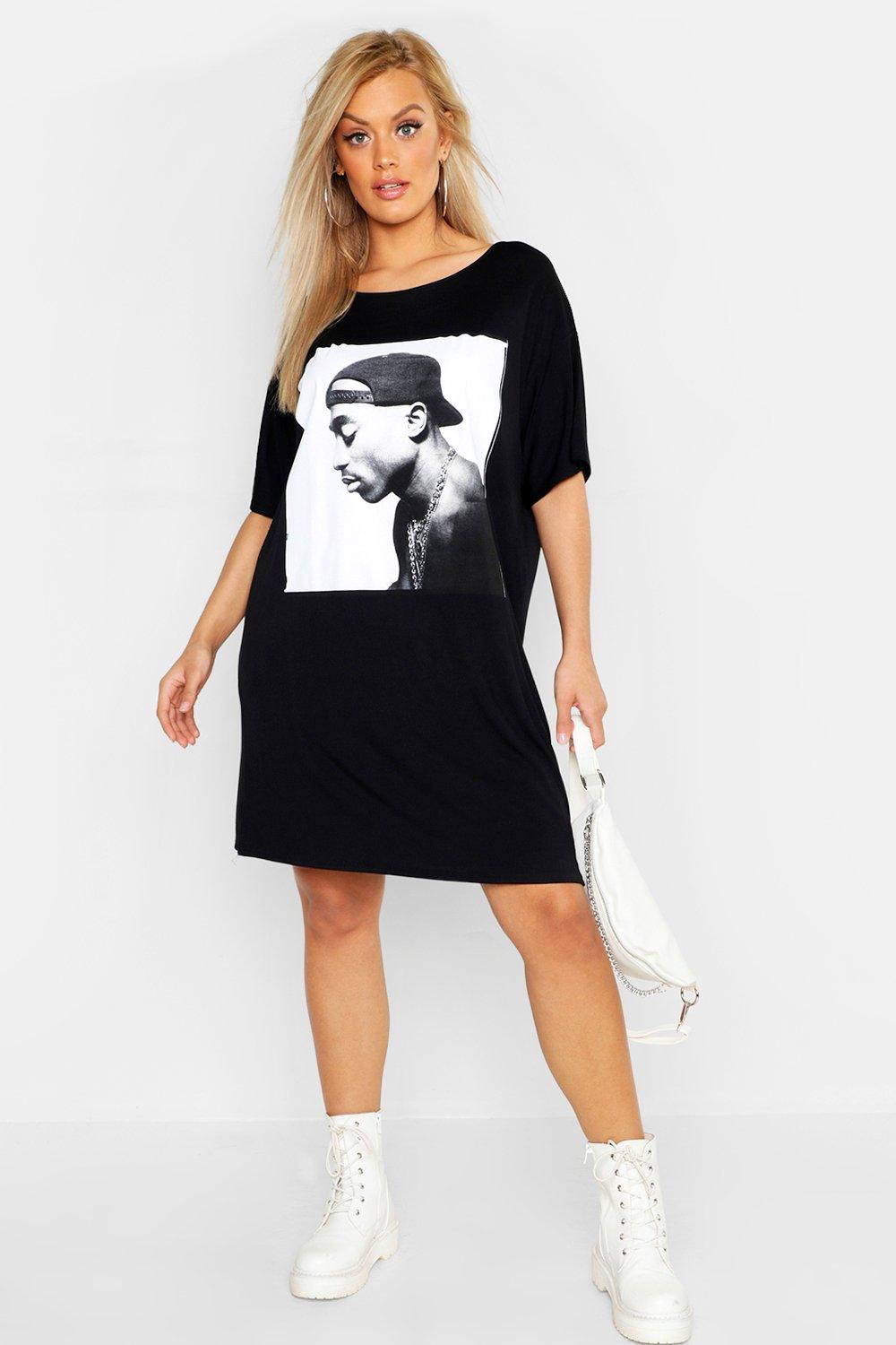 tupac t shirt dress