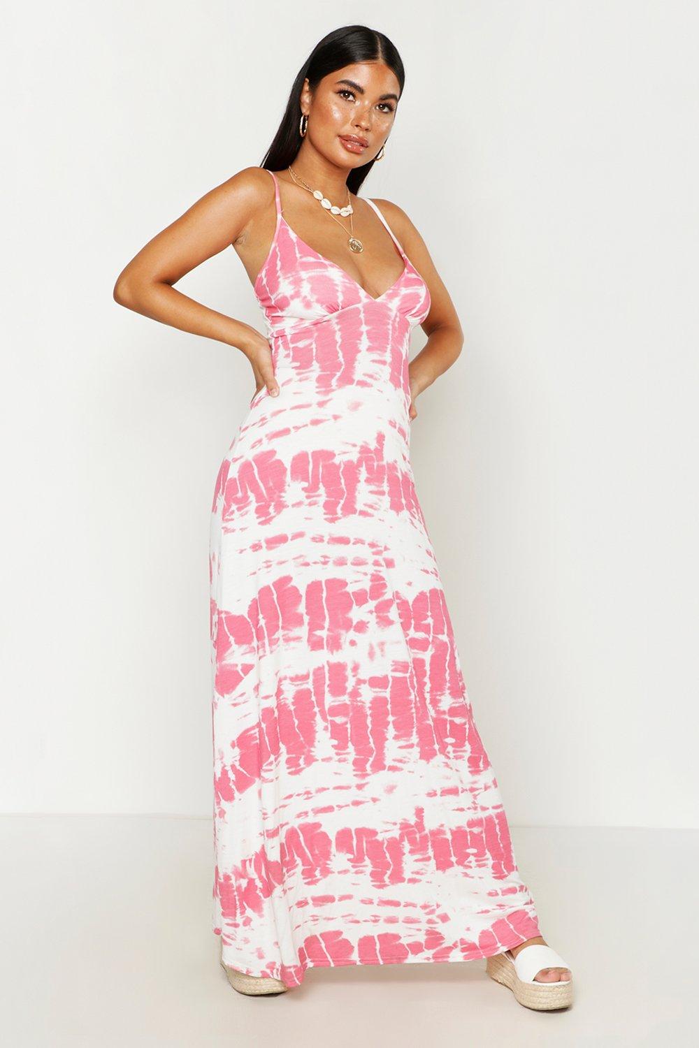 pink petite maxi dress