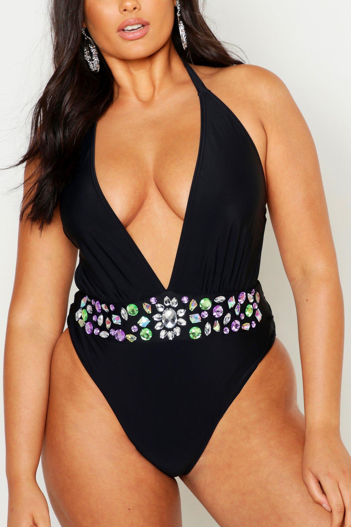 jewelled swimsuit