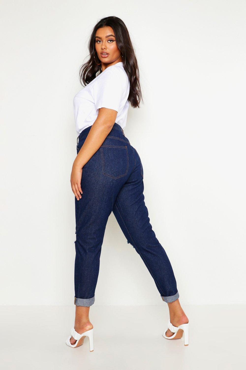 boohoo plus size jeans