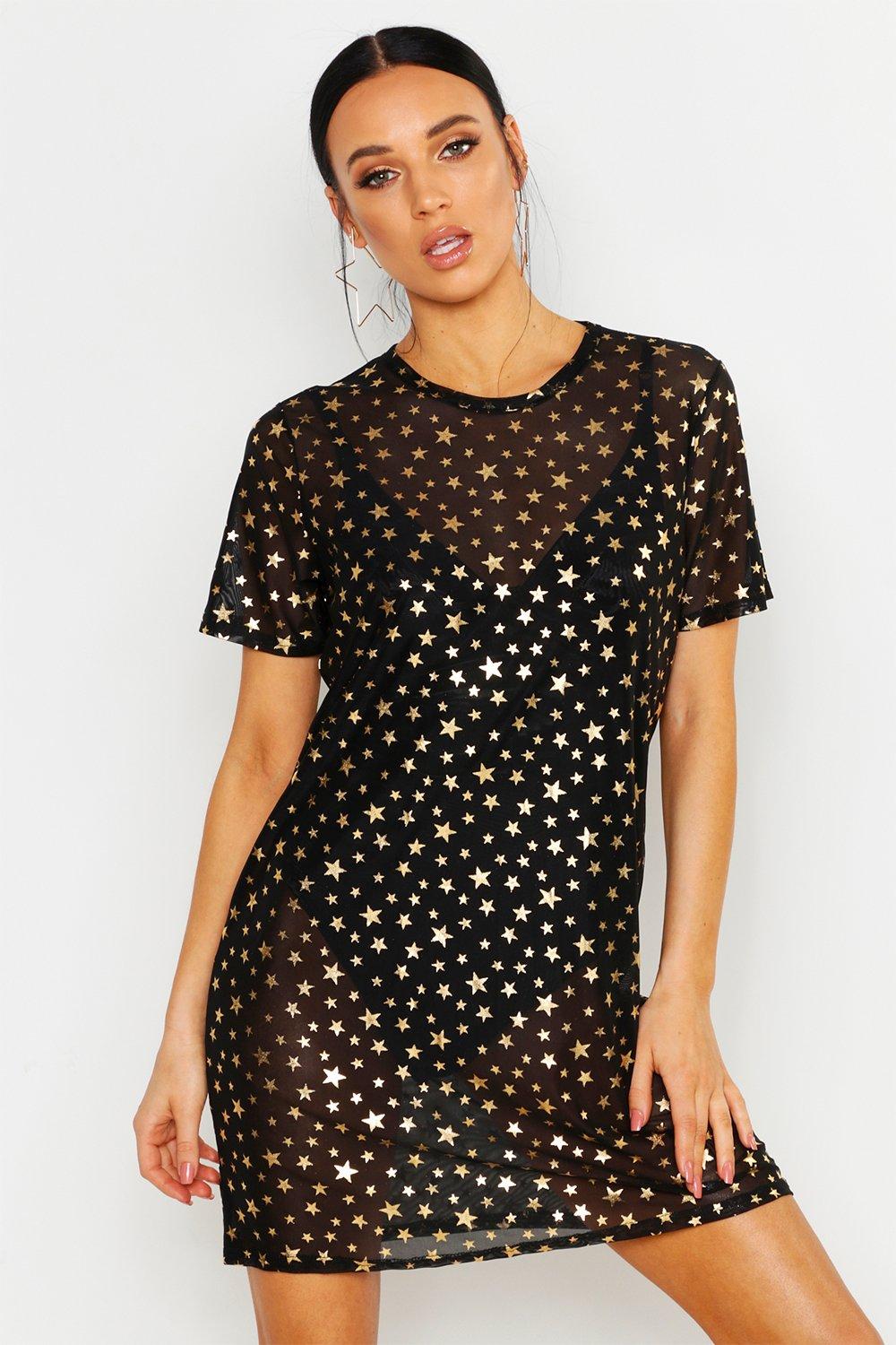 star mesh shirt