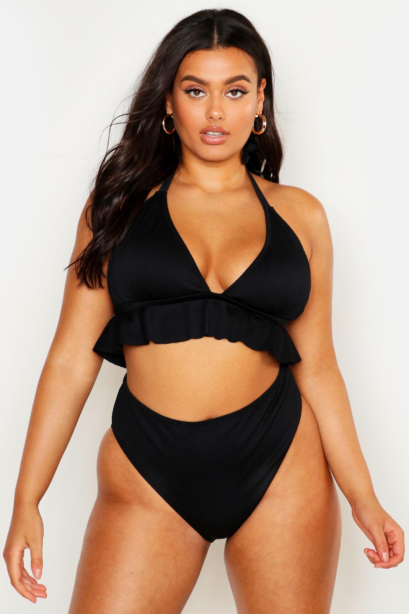 boohoo curve bikini