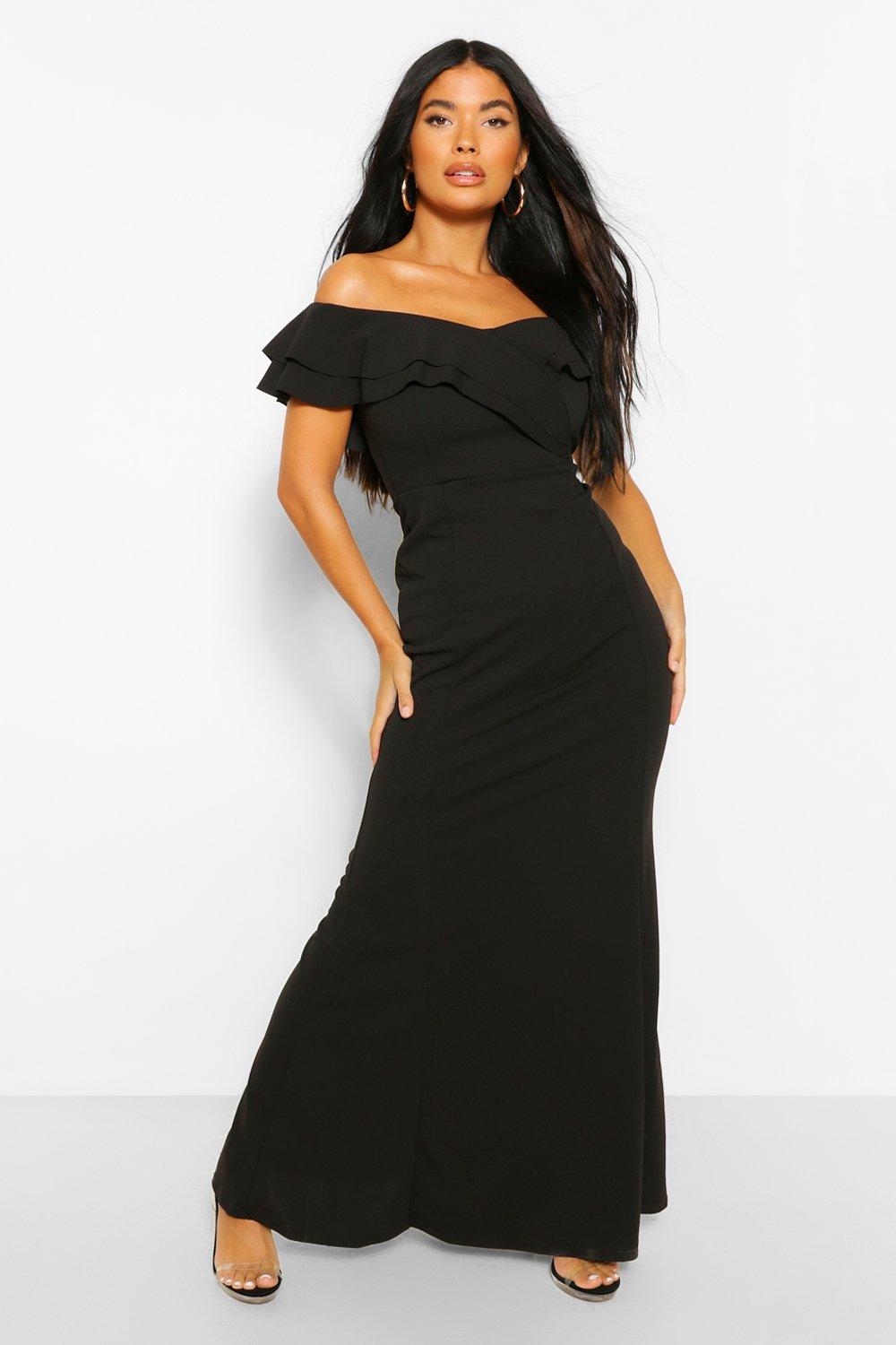 petite maxi dress with split