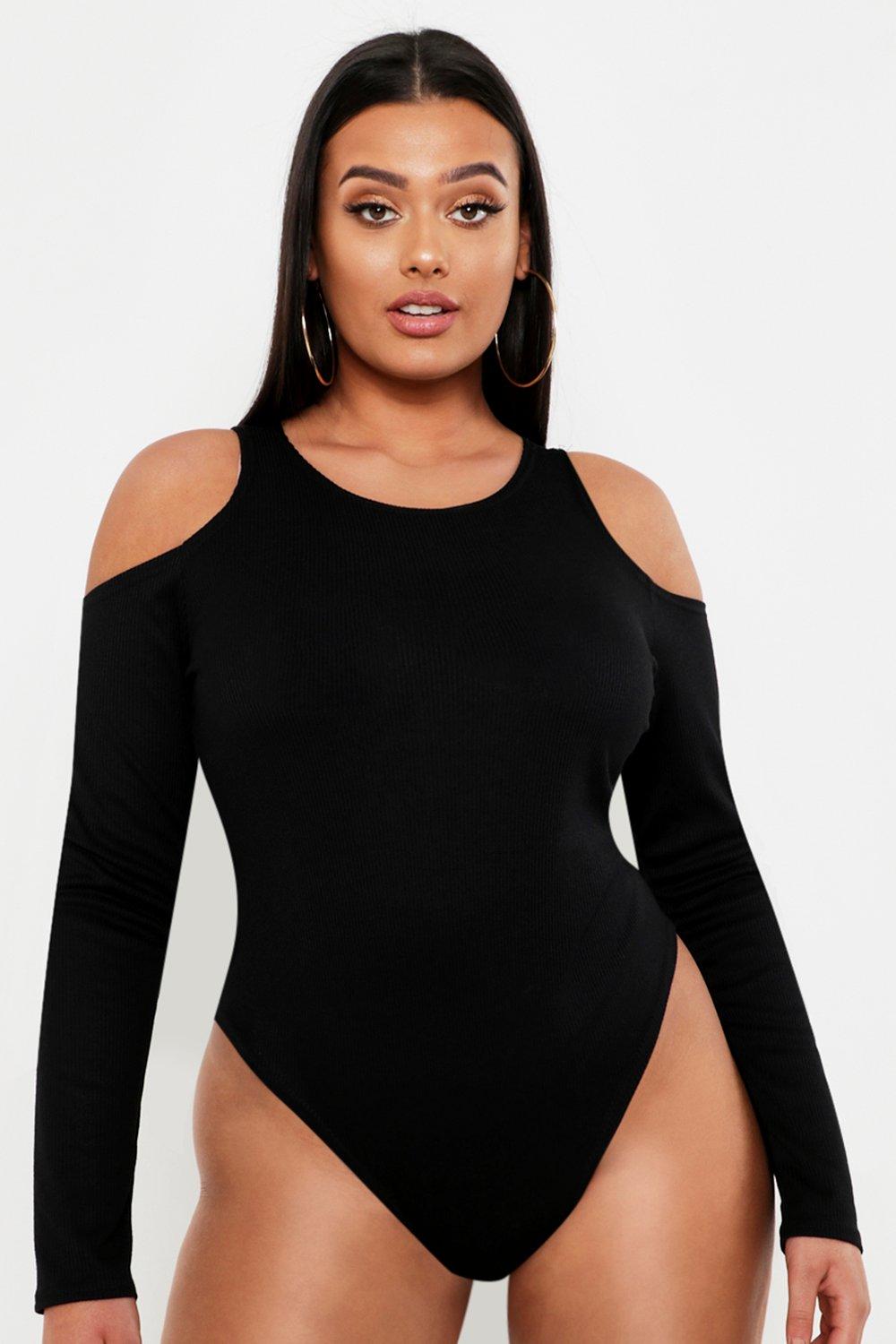 cold shoulder bodysuit