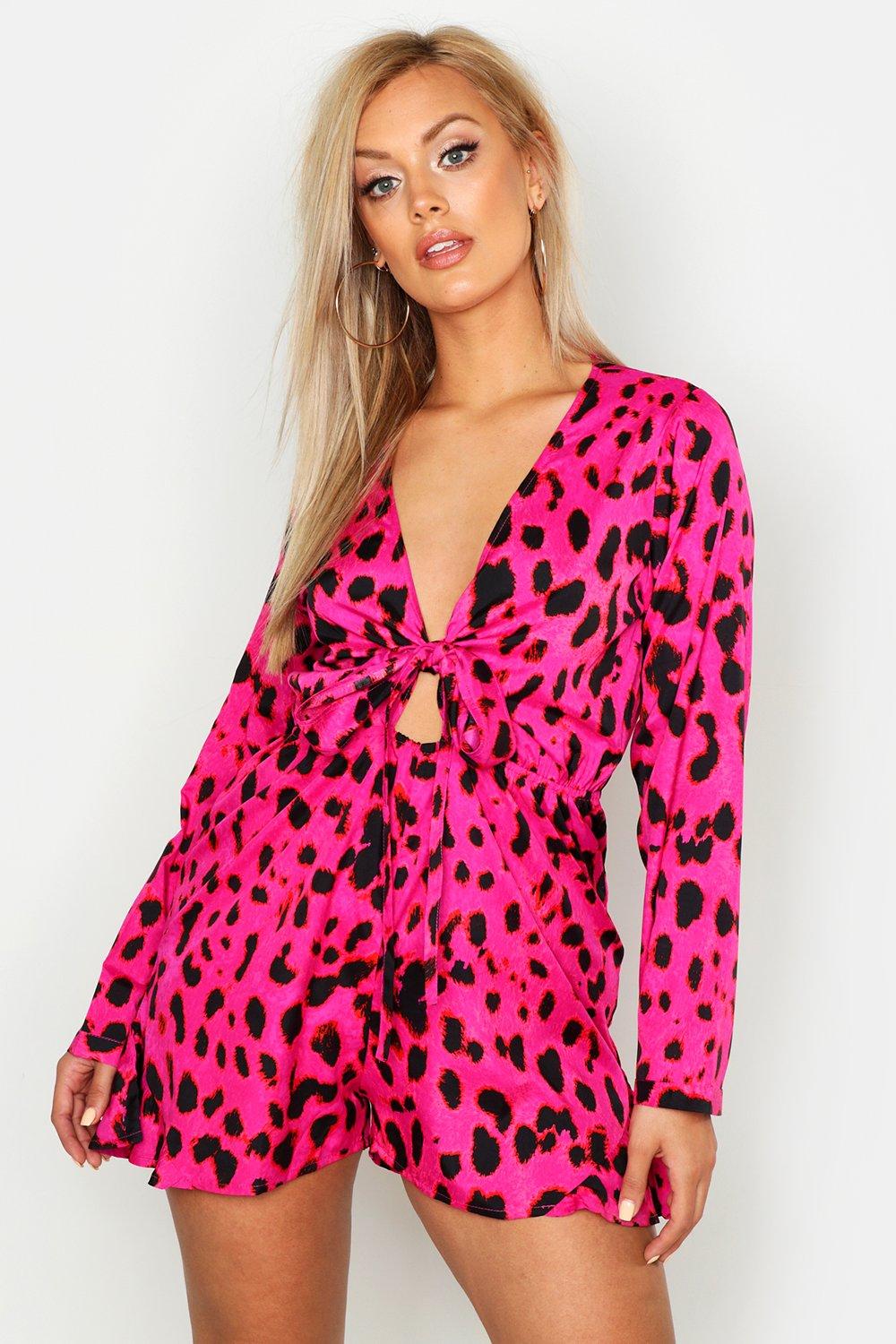 boohoo playsuits plus size