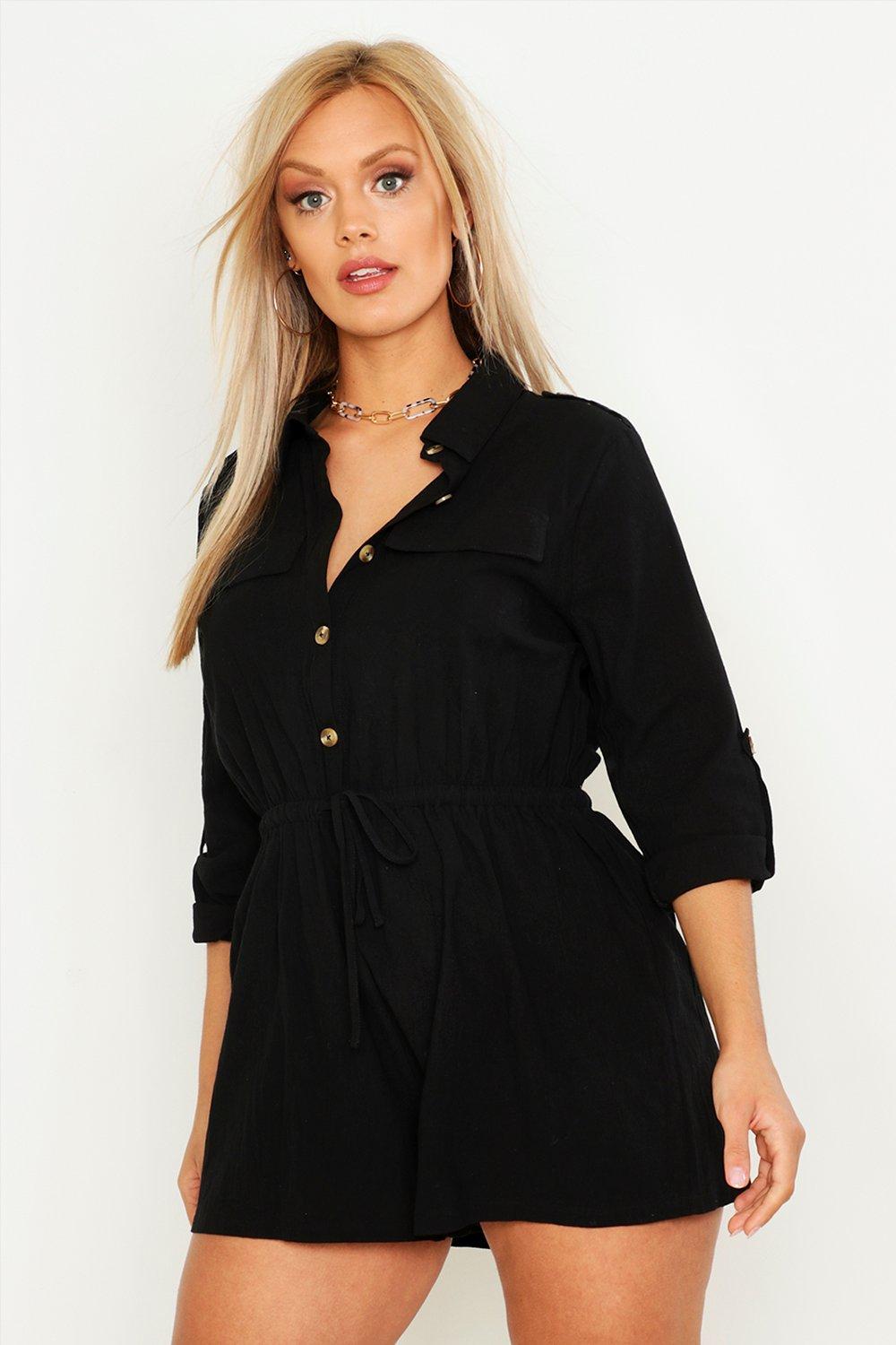 womens utility playsuit
