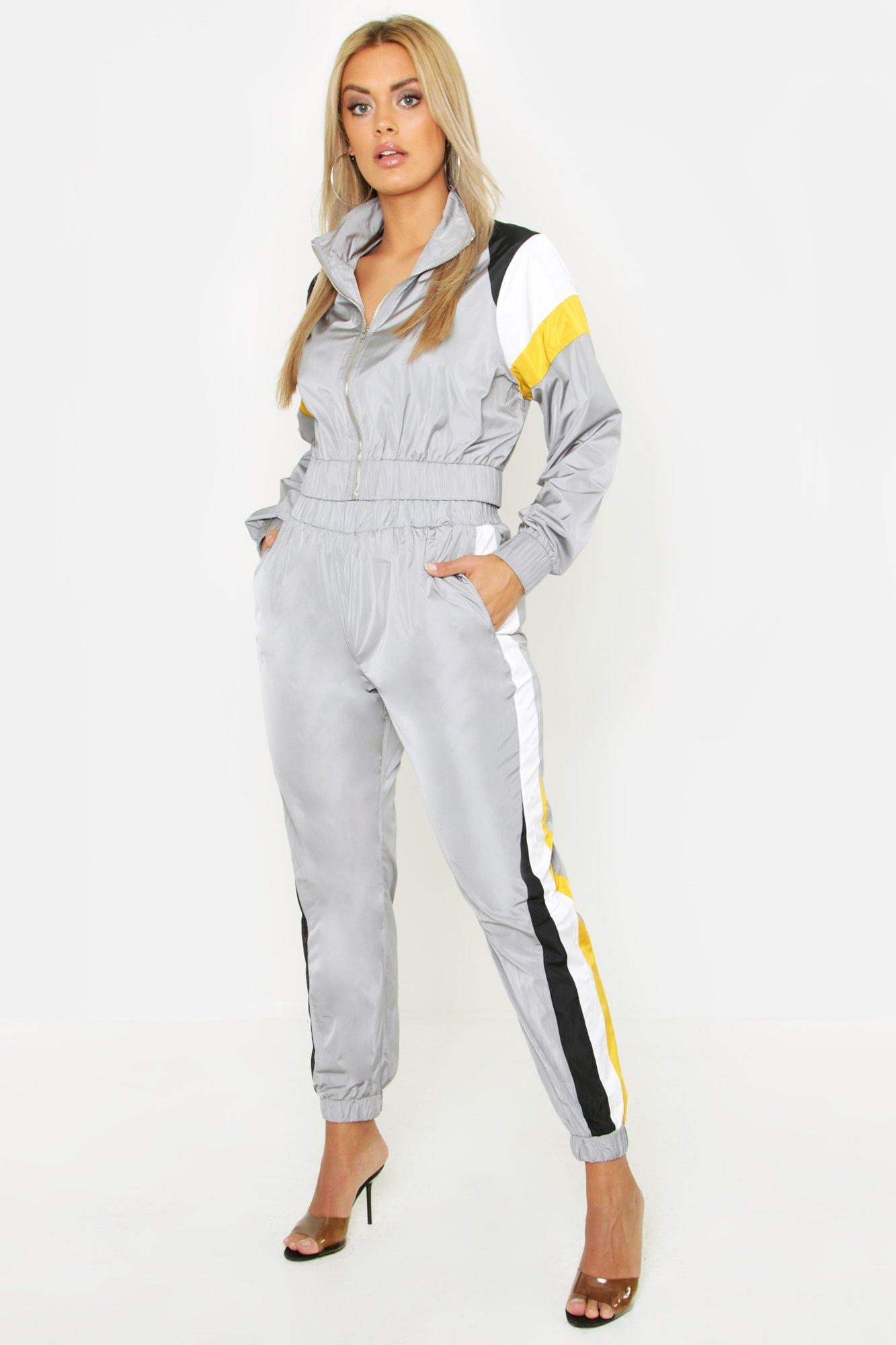 boohoo shell tracksuit