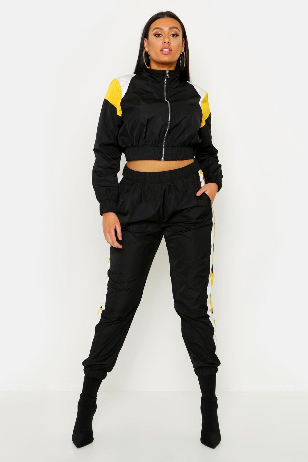 boohoo shell tracksuit