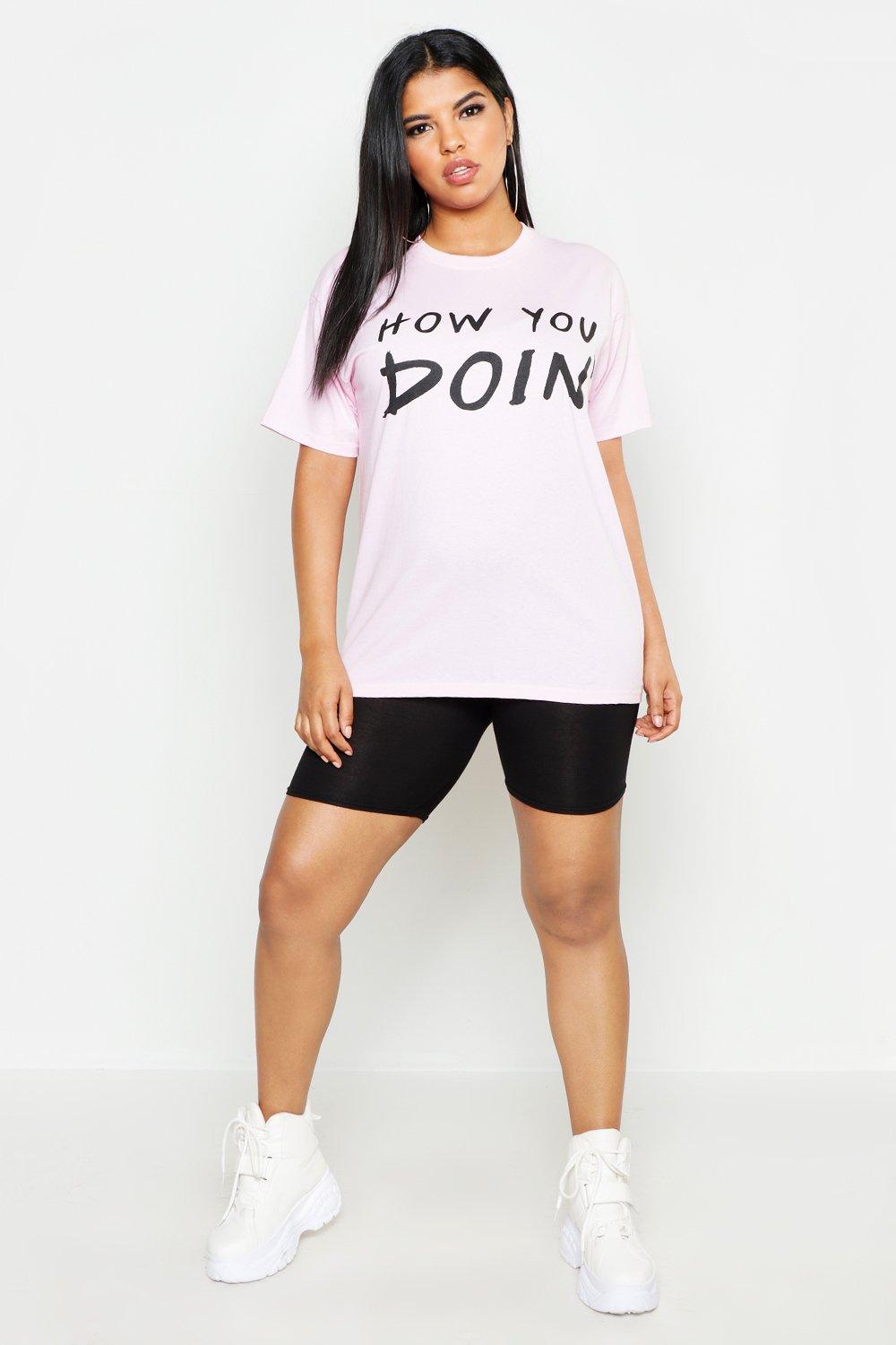 

Plus Friends T-Shirt, Pink