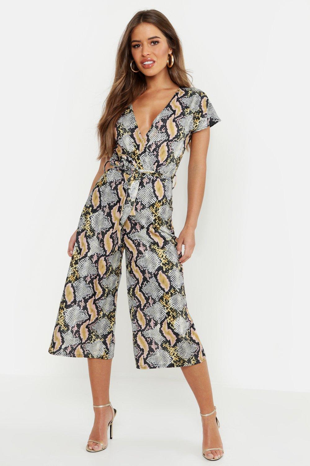 boohoo mustard jumpsuit