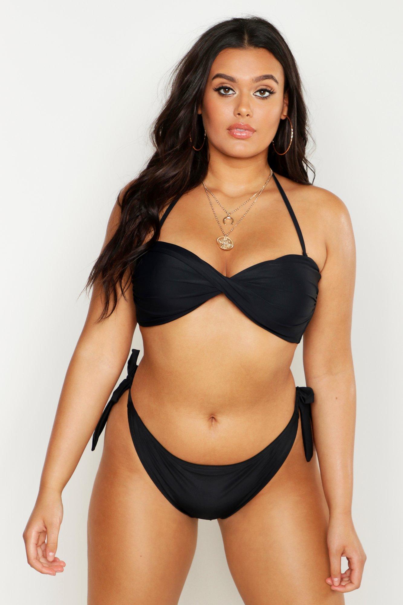 black cutout one piece swimsuit